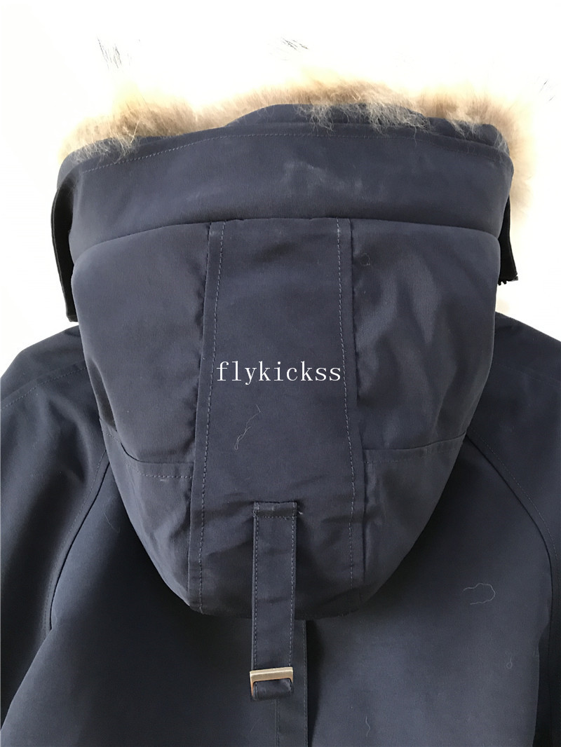 Winter Canada Goose Coat Navy Blue